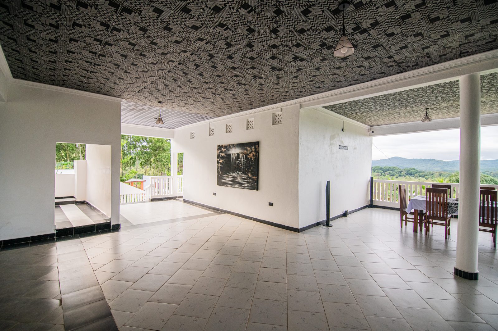 Event hall with valley views